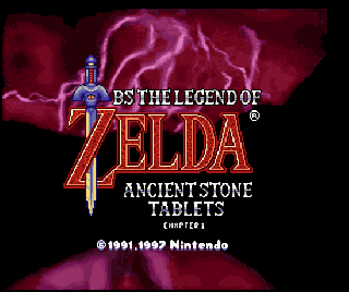 Screenshot Thumbnail / Media File 1 for BS Zelda no Densetsu - Kodai no Sekiban - Dai-1-wa (Japan) (BS) [En+Fix by BSZHP v20090614] (~BS The Legend of Zelda - Ancient Stone Tablets - Week 1)
